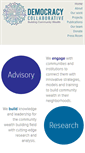 Mobile Screenshot of democracycollaborative.org